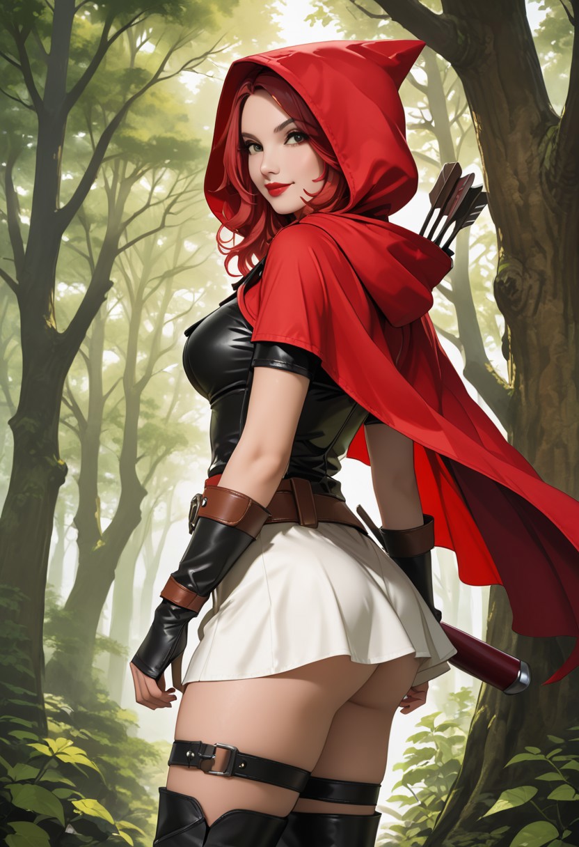 RED HOOD'S LOOK BACK: FOREST CAKE SHOT page 10 full