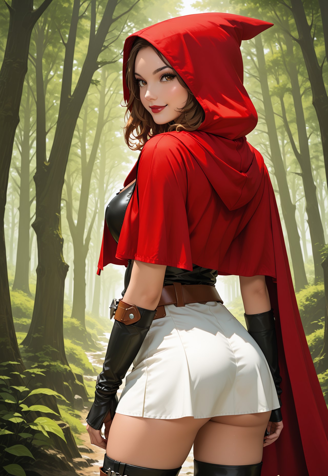 RED HOOD'S LOOK BACK: FOREST CAKE SHOT page 3 full