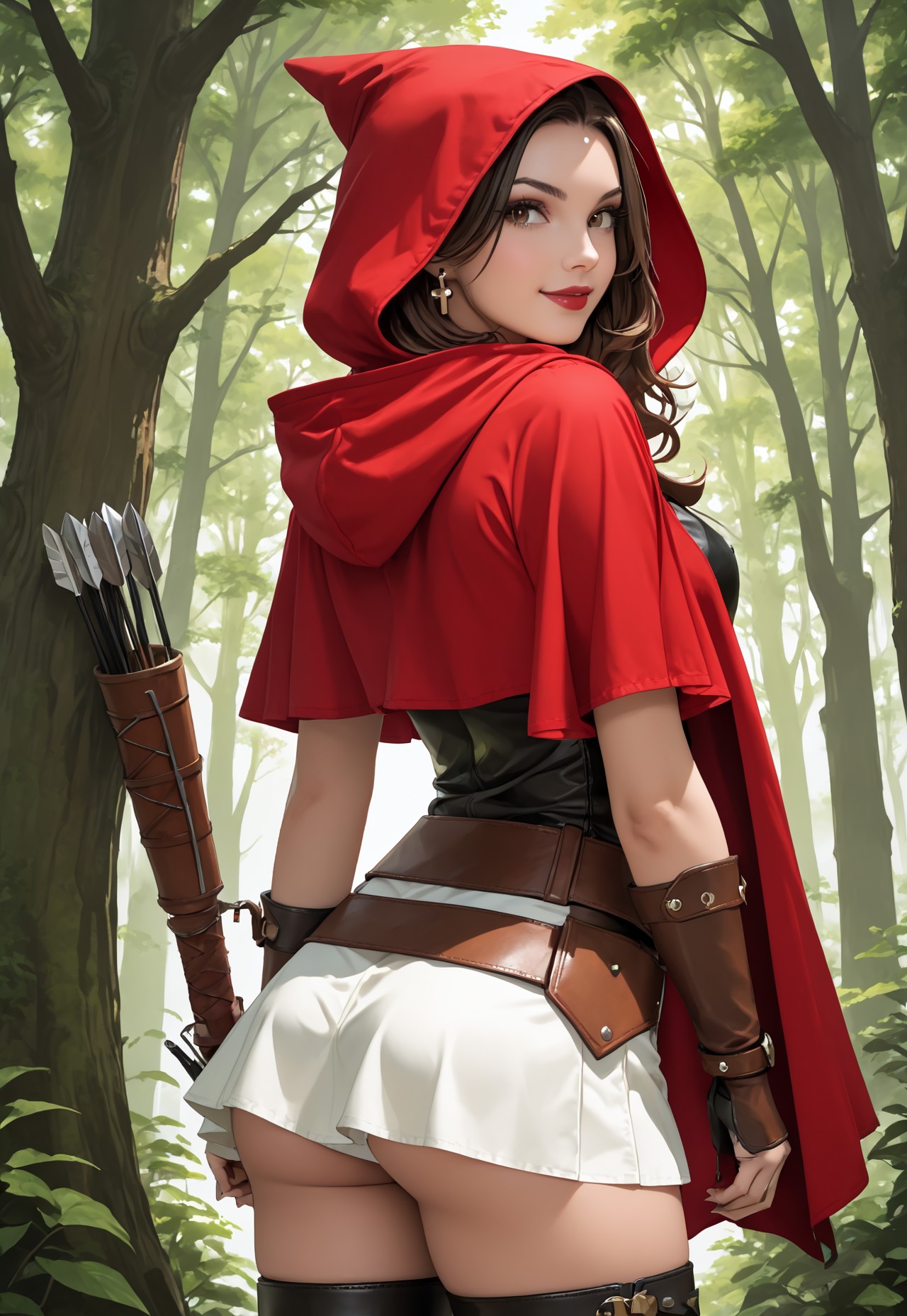 RED HOOD'S LOOK BACK: FOREST CAKE SHOT page 6 full