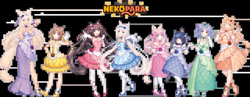 NekoPara Series Characters set