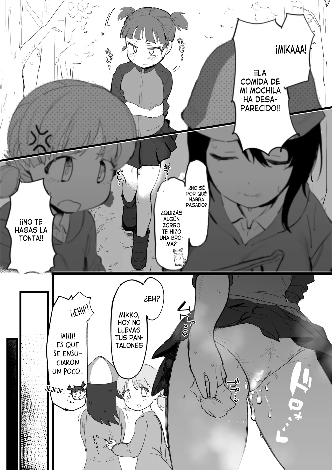 Mikko to Love Love Yagai Ecchi Manga｜Un Erótico y Romántico Manga al Aire Libre con Mikko page 2 full