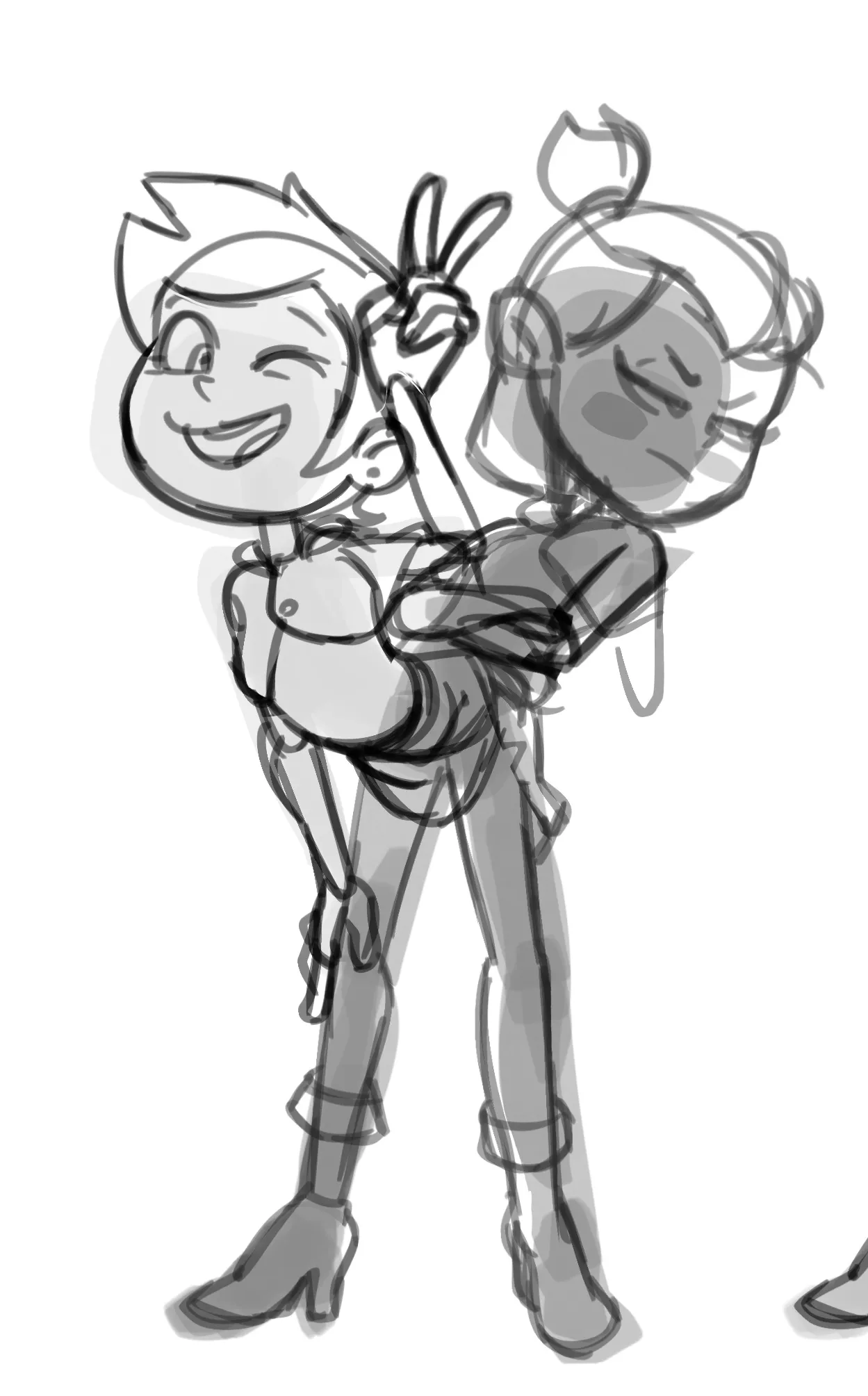 What if Luz got Permanently Turned into Amity's Cock and Balls? page 9 full