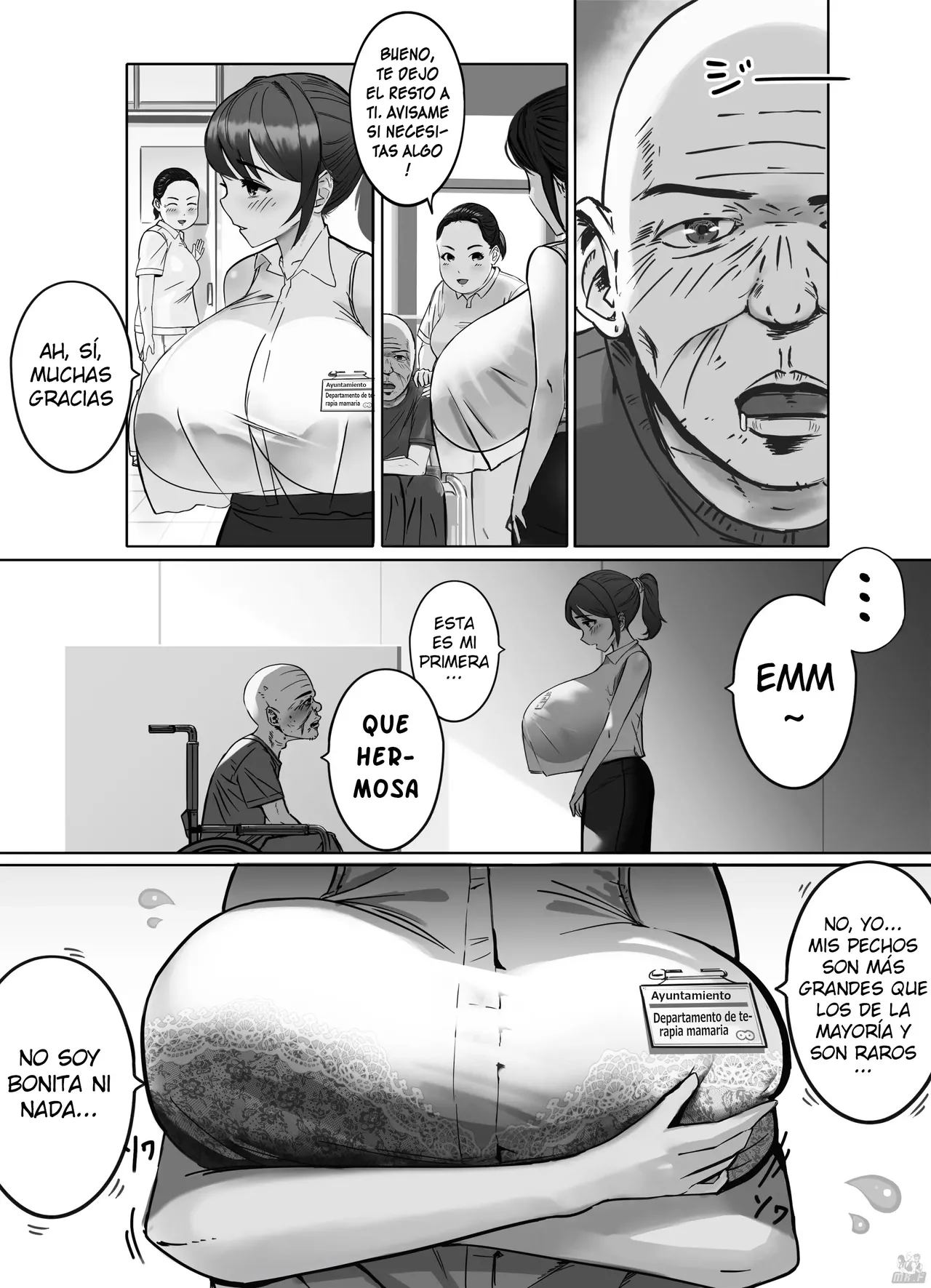 Oppai no Ooki na Nekura no Watashi ga Shigoto-chuu ni Inran ni Natte Shimatta Hanashi｜La Historia De Cómo Yo, Una Chica Sombría De Grandes Pechos, Me Volví Lasciva En El Trabajo page 5 full