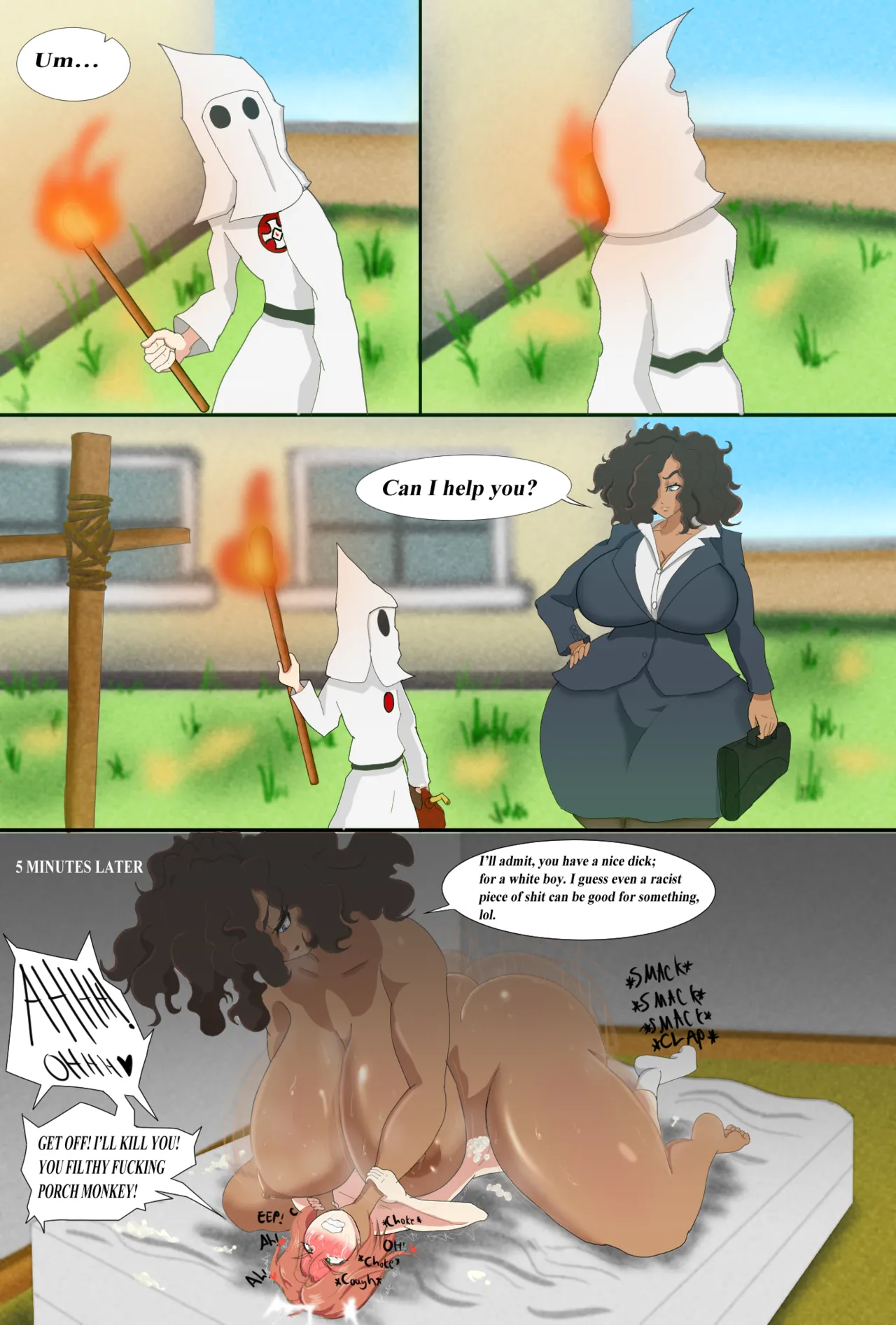 Cross Burning Gone Wrong page 2 full