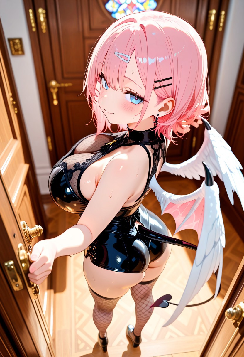 NUN SUCCUBUS POV – PIANO CROSSED LEGS page 10 full