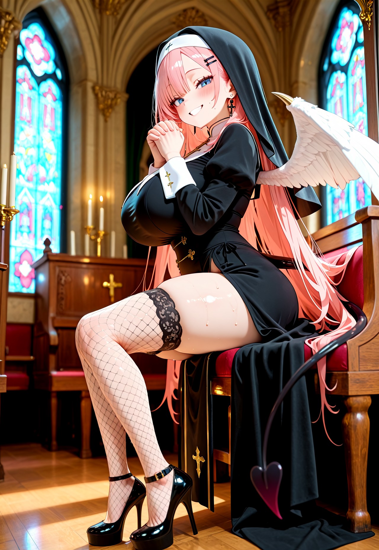 NUN SUCCUBUS POV – PIANO CROSSED LEGS page 2 full