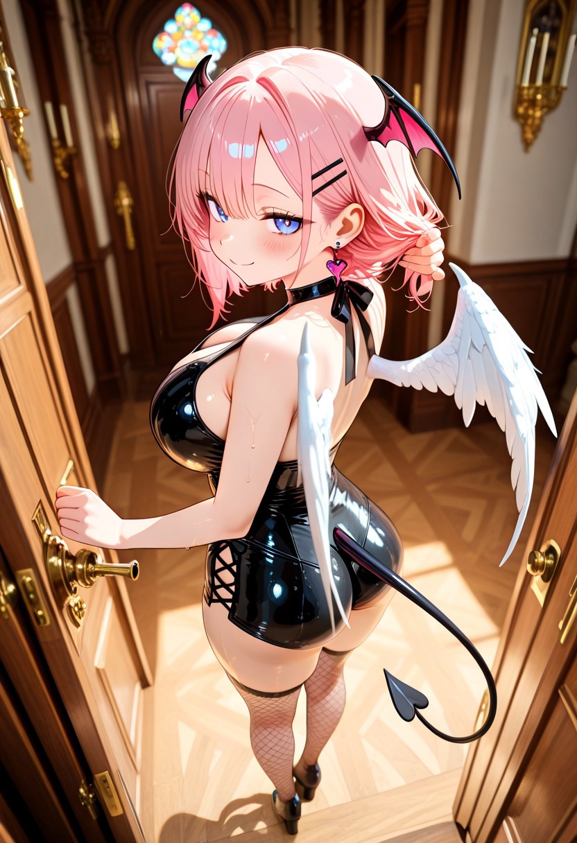 NUN SUCCUBUS POV – PIANO CROSSED LEGS page 9 full