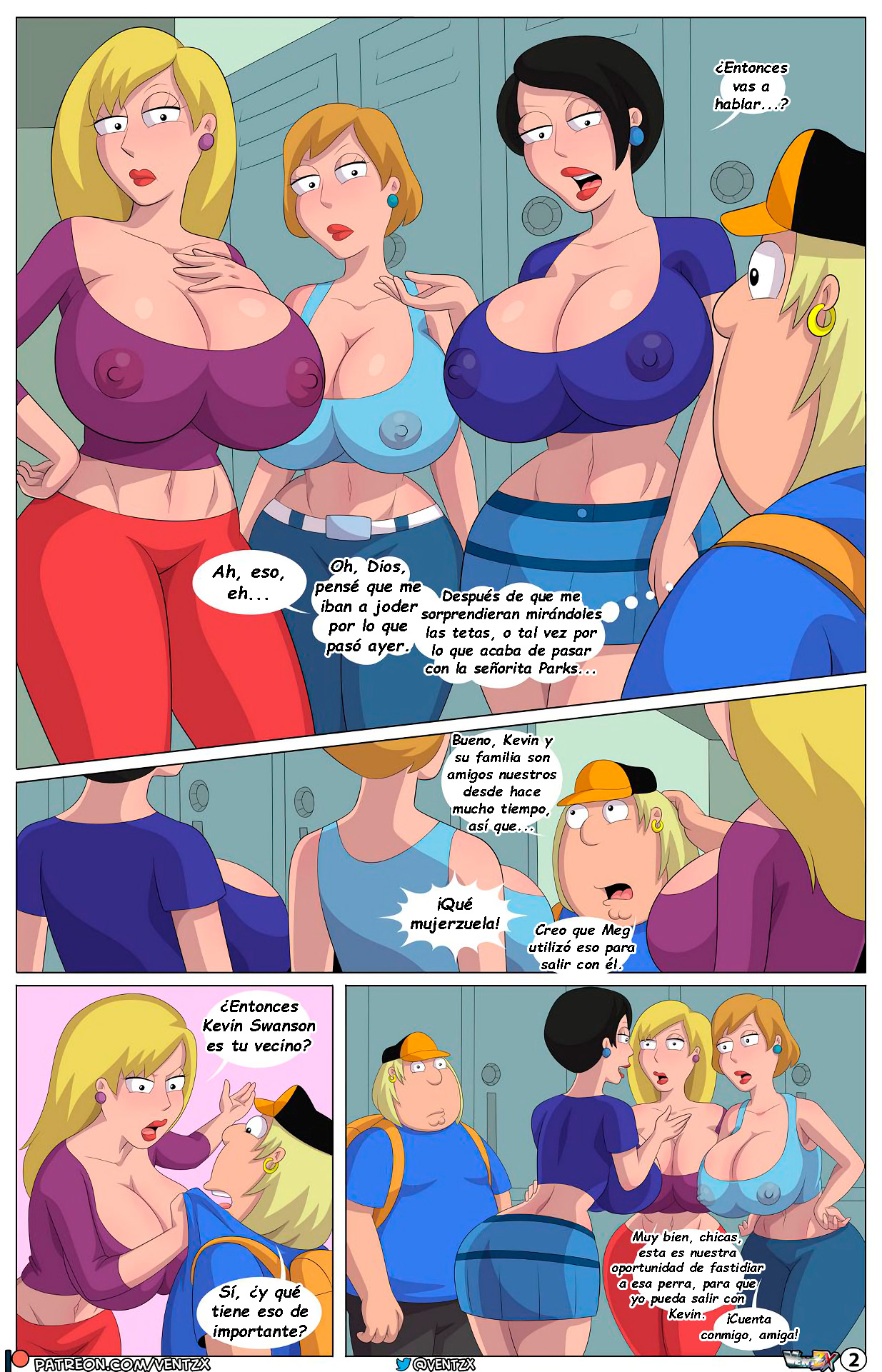 Quahog Diaries   - 3 - Spanish page 3 full