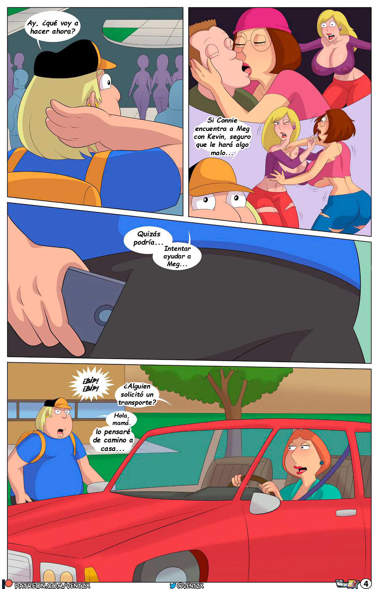 Quahog Diaries   - 3 - Spanish page 5 full