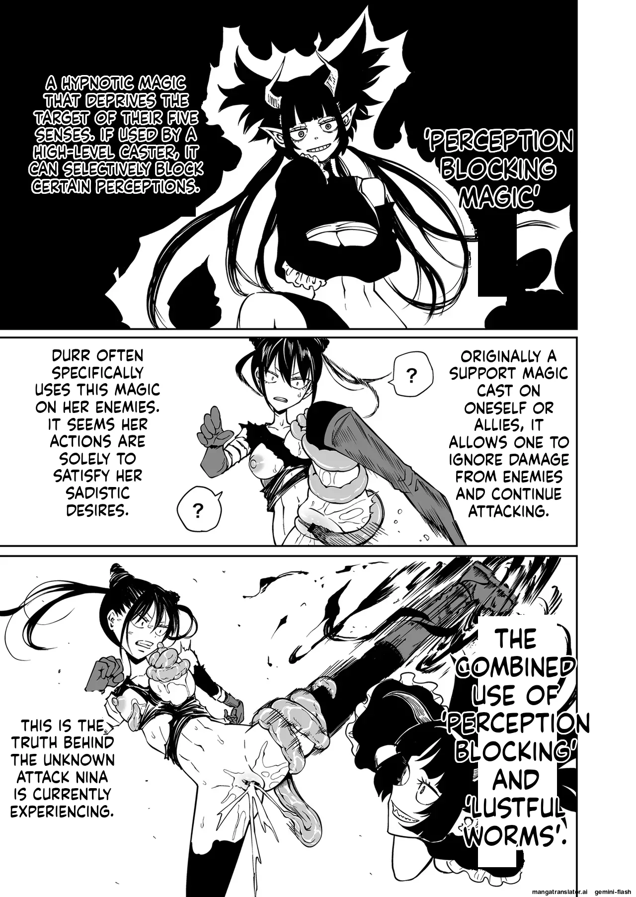 Ninshiki shadan de Buzama Make | A shameful defeat due to recognition blocking page 9 full