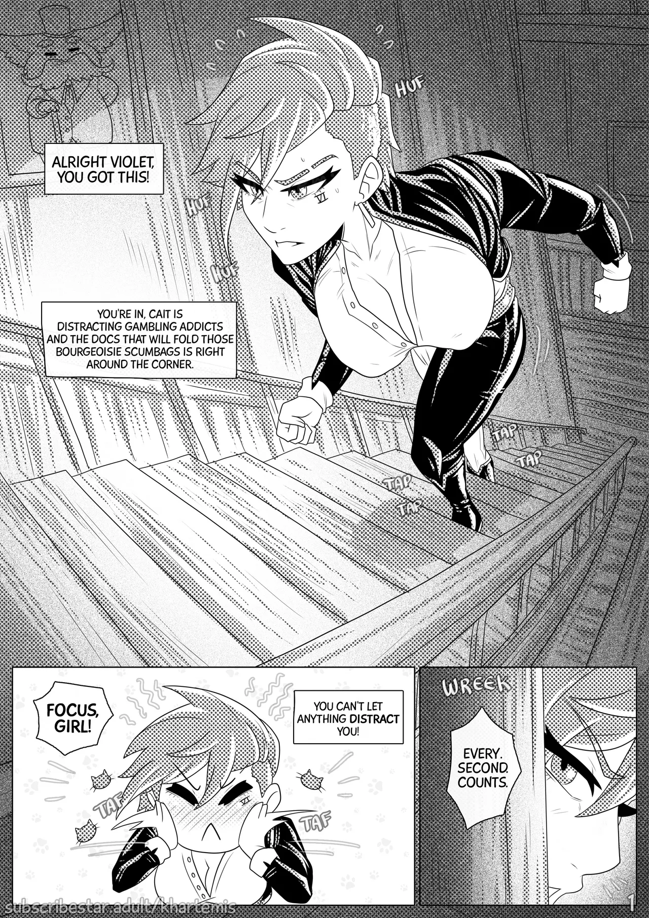 Vi &amp; Jinx, Loony Larceny page 3 full