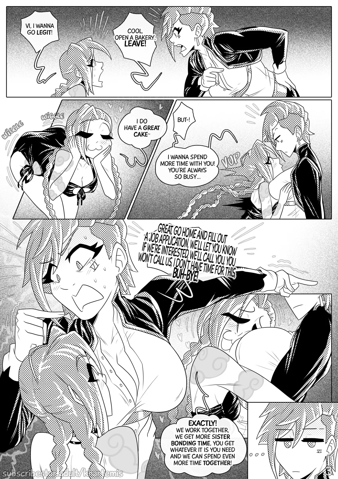 Vi &amp; Jinx, Loony Larceny page 5 full