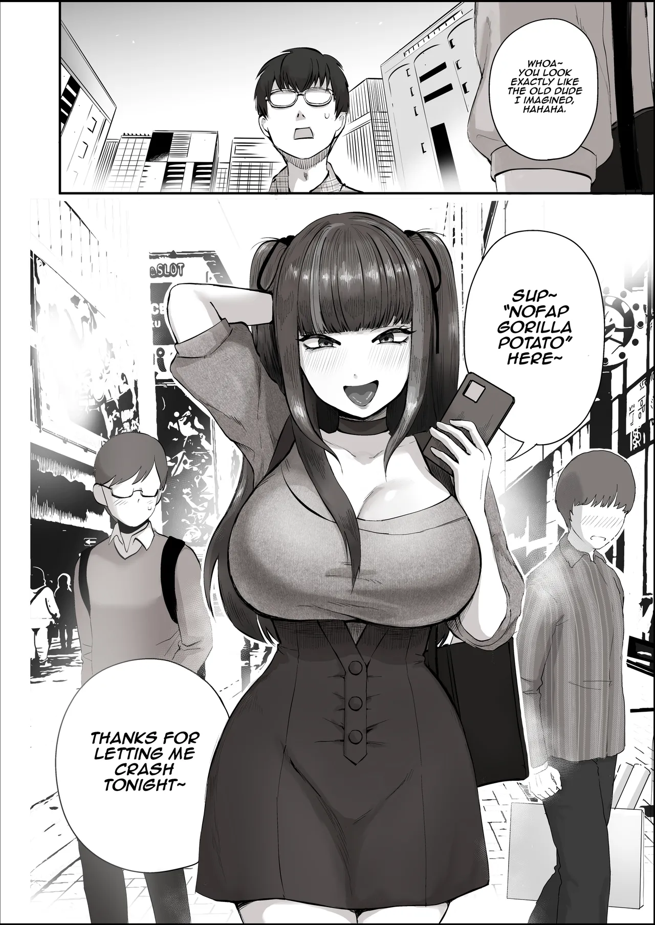 Nichiya Eroge o Atsuku Katariatta Follower ni Atte mitara | When I Met My Follower I’d Been Passionately Talking About Eroge With Day and Night page 5 full