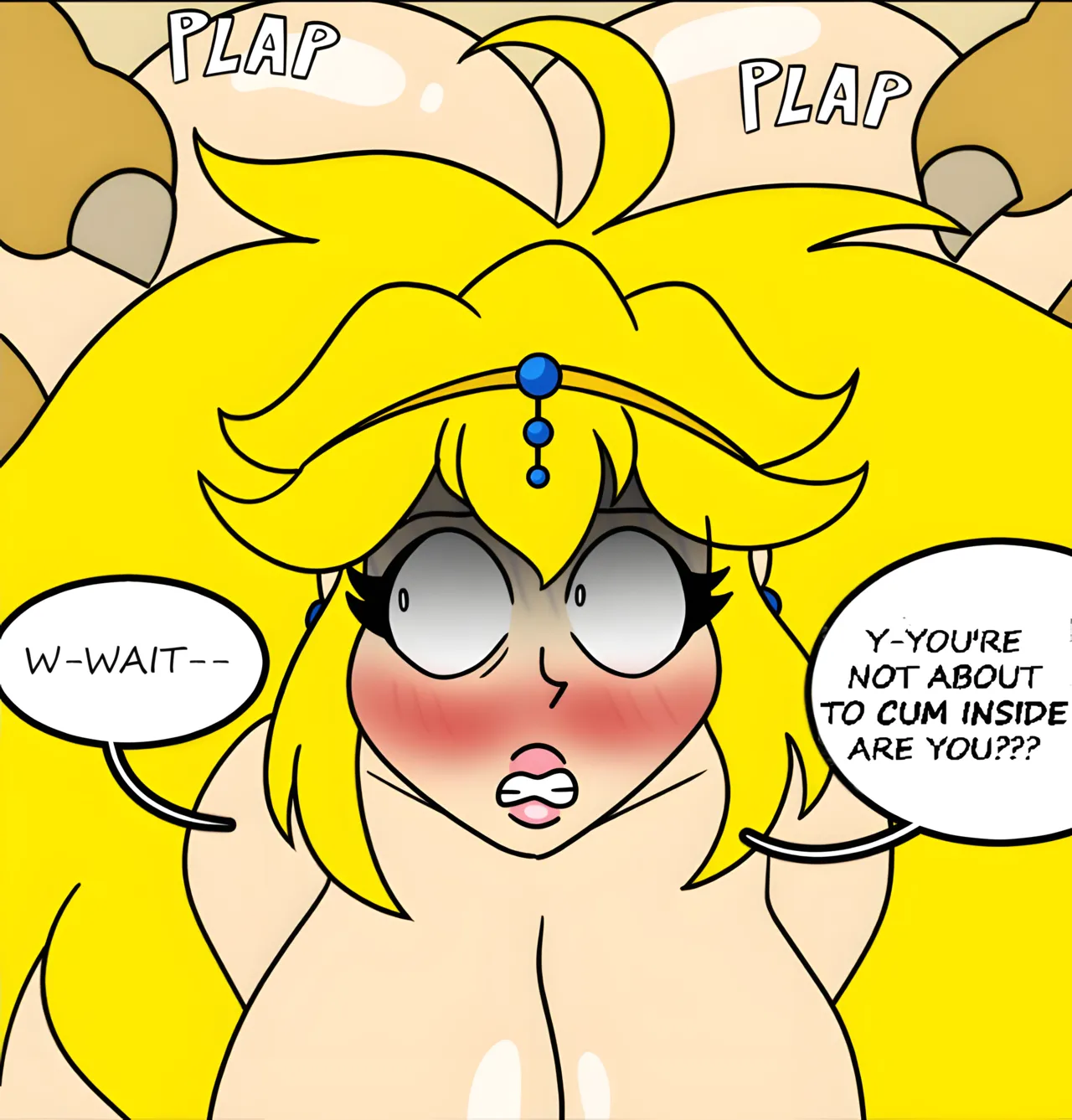Bowser and an Amazon Princess Peach page 10 full