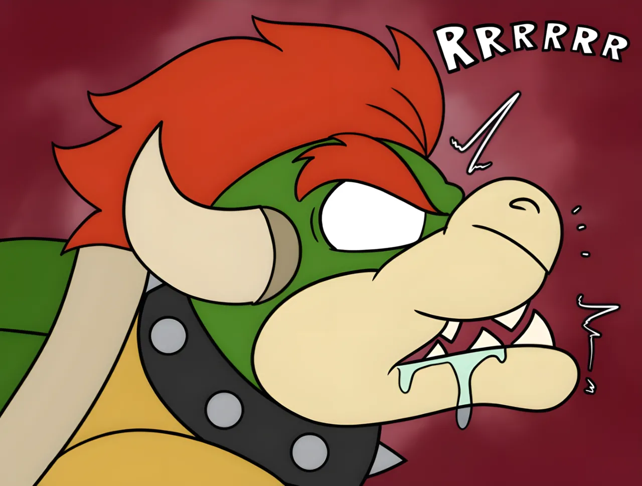 Bowser and an Amazon Princess Peach page 5 full