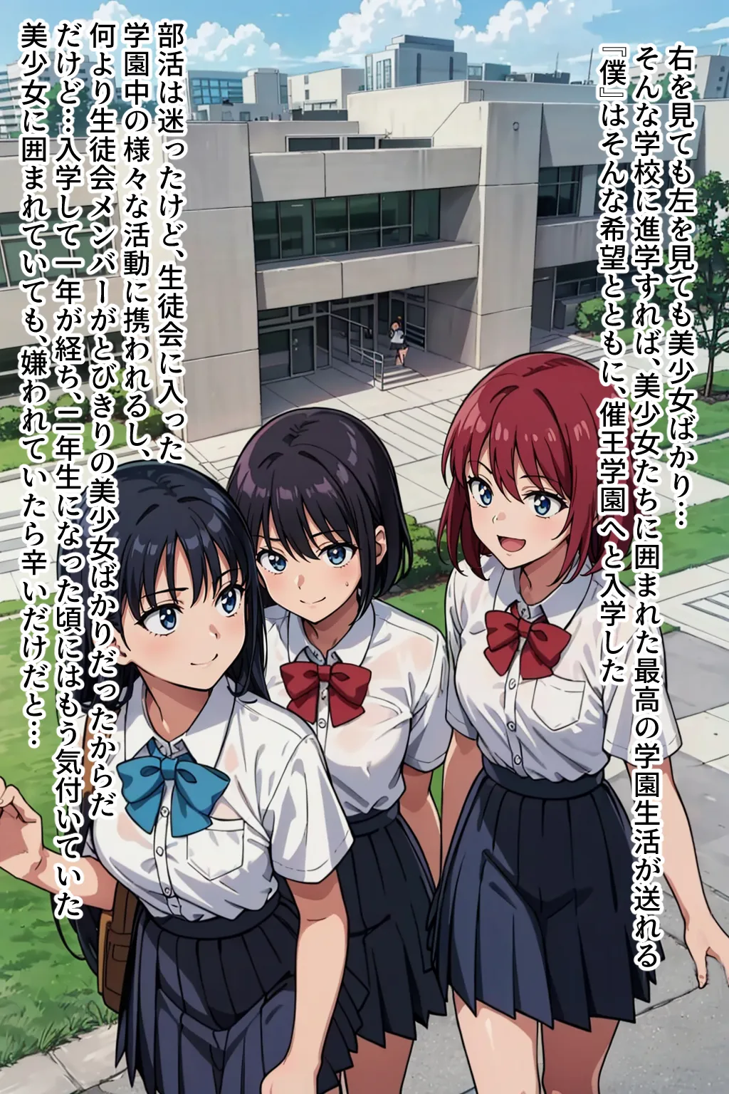 僕の催●ハーレム 〜僕を見下す女子に逆襲の処女強奪種付け●眠！〜 page 2 full