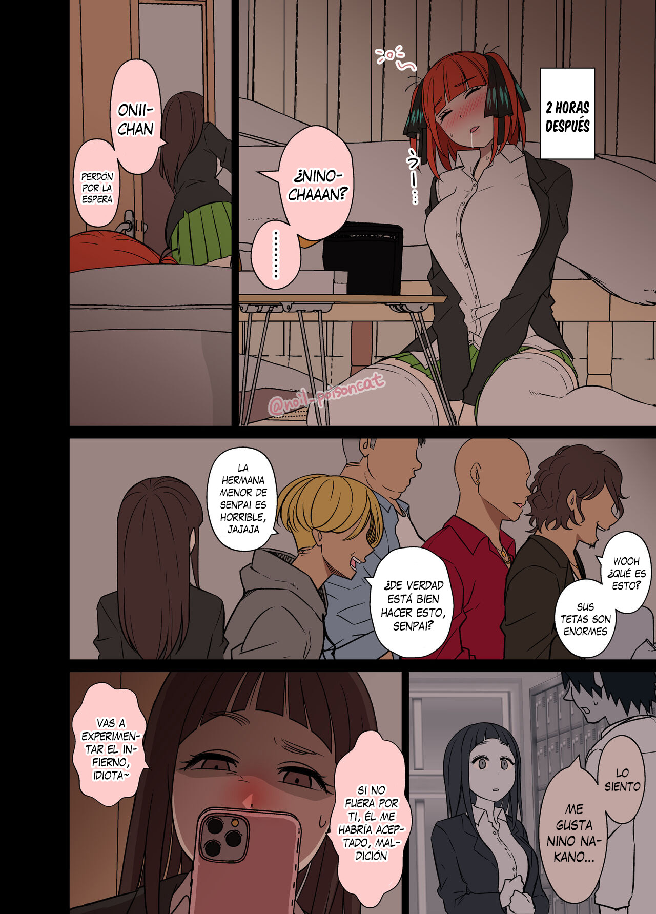 Yotta Nakano Nino ni Warui Koto o Suru Hanashi｜Haciéndole cosas malas a Nino Nakano estando borracha page 3 full