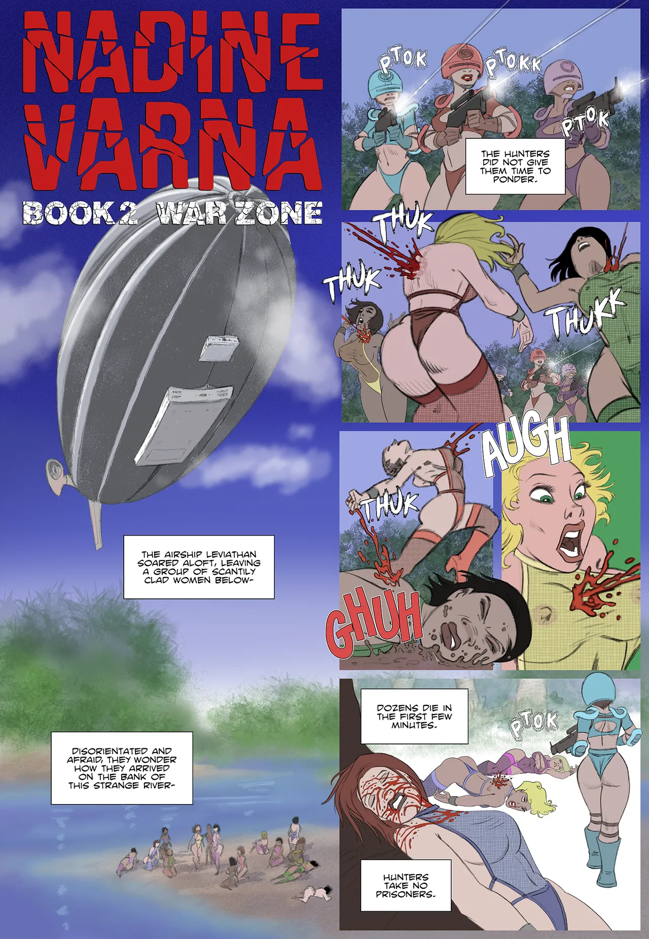 Nadine Varna - Book 2: War Zone page 1 full