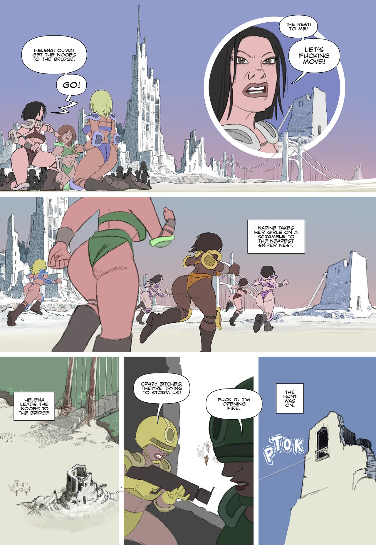 Nadine Varna - Book 2: War Zone page 6 full