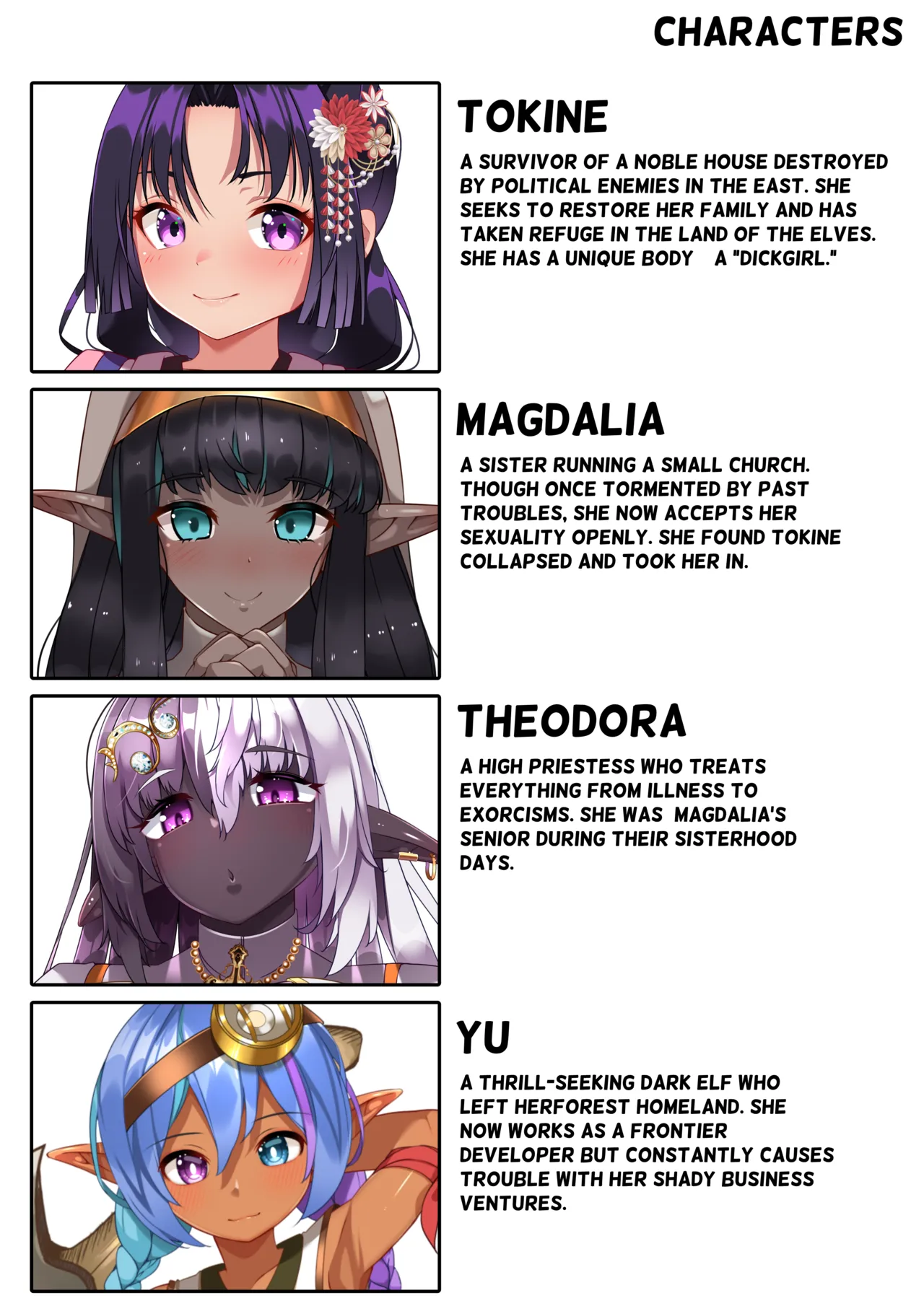 【 asakaze no sizuku】 dhikku ga-ru to hutanari da-ku eruhu to syounin ka・ tainai kaiki_English page 2 full