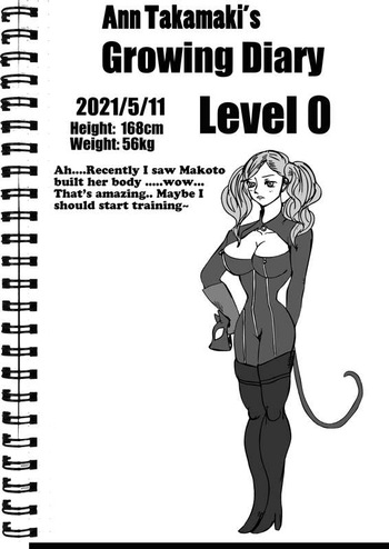 Ann Takamaki's growing diaries cover