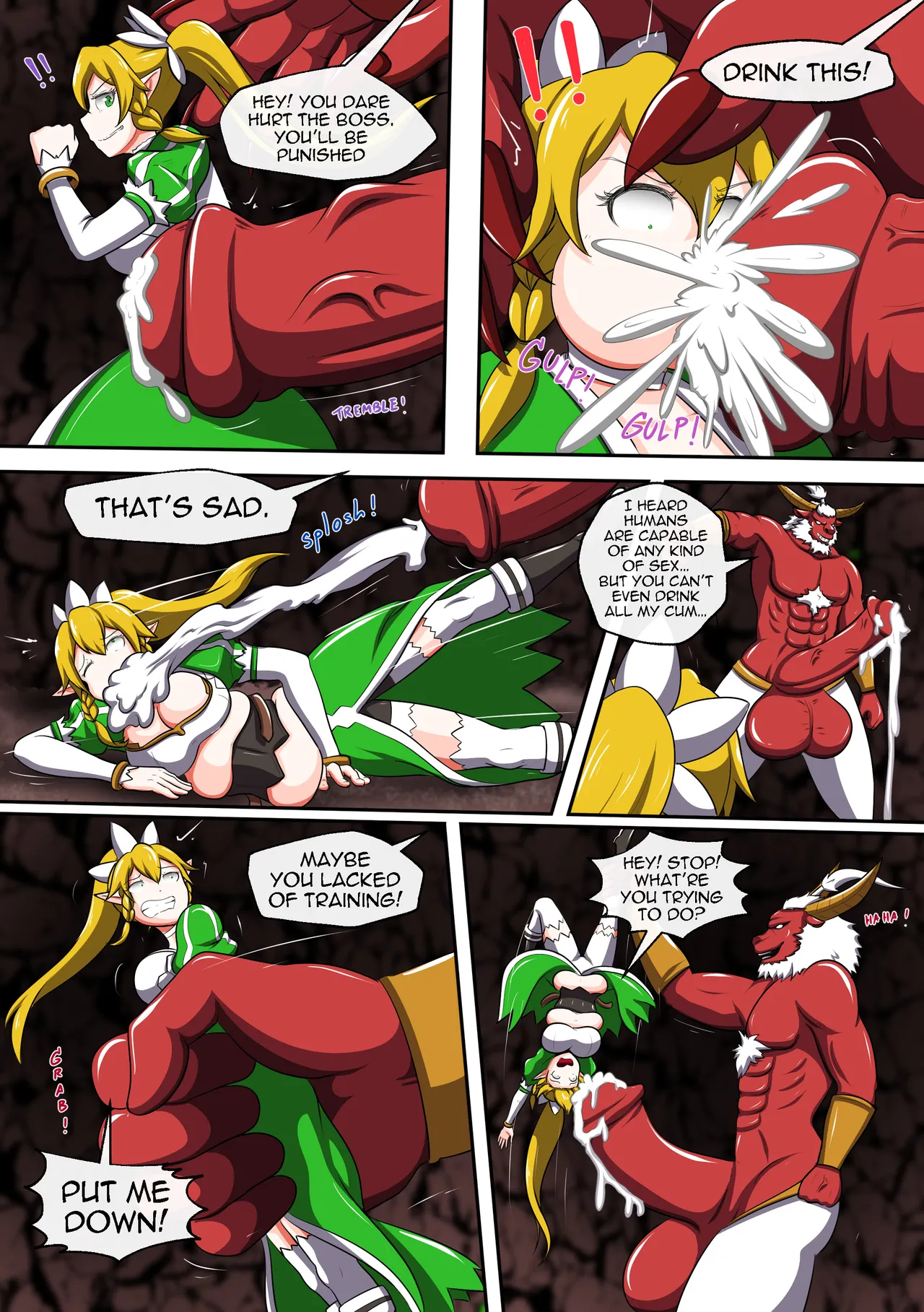 Slut Art Online page 7 full