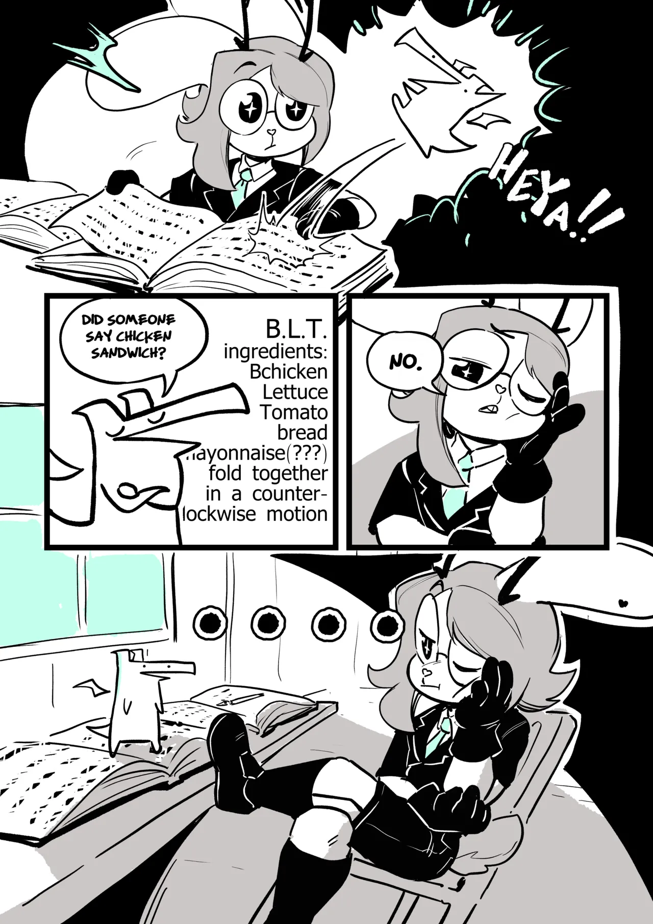 Hachimitsu: Blade for Hire: Chapter 13 - In Which Wyatt Sucks So Bad page 3 full