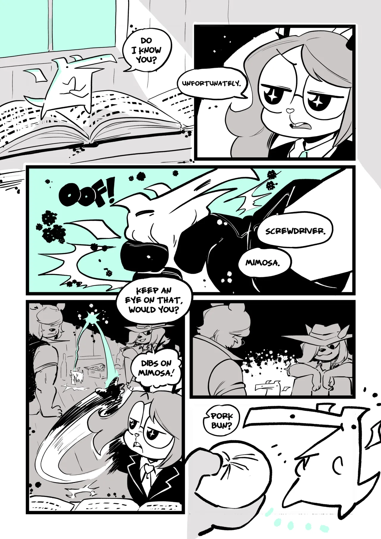 Hachimitsu: Blade for Hire: Chapter 13 - In Which Wyatt Sucks So Bad page 4 full