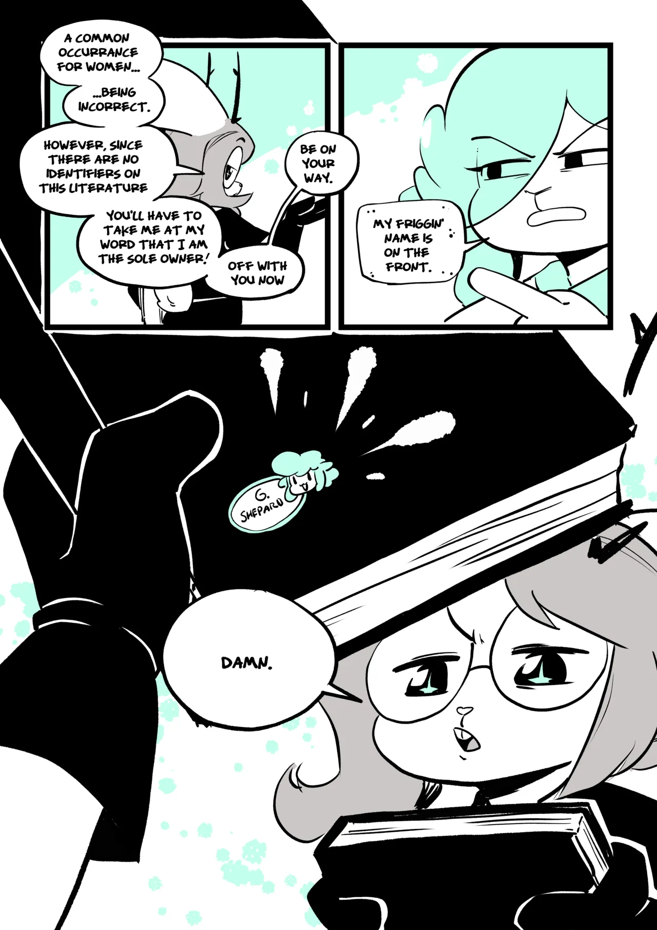 Hachimitsu: Blade for Hire: Chapter 13 - In Which Wyatt Sucks So Bad page 9 full