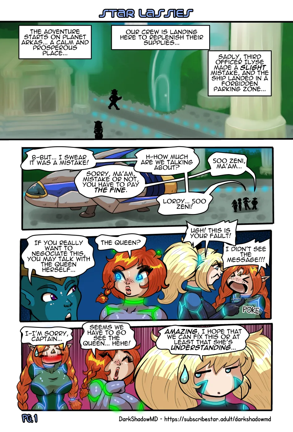 Star Lassies page 3 full