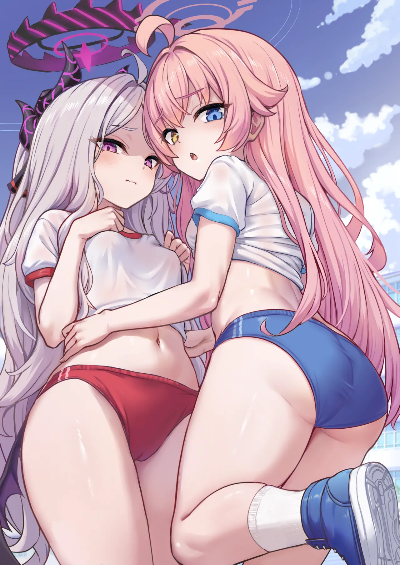 体操服陽奈と星野 page 2 full