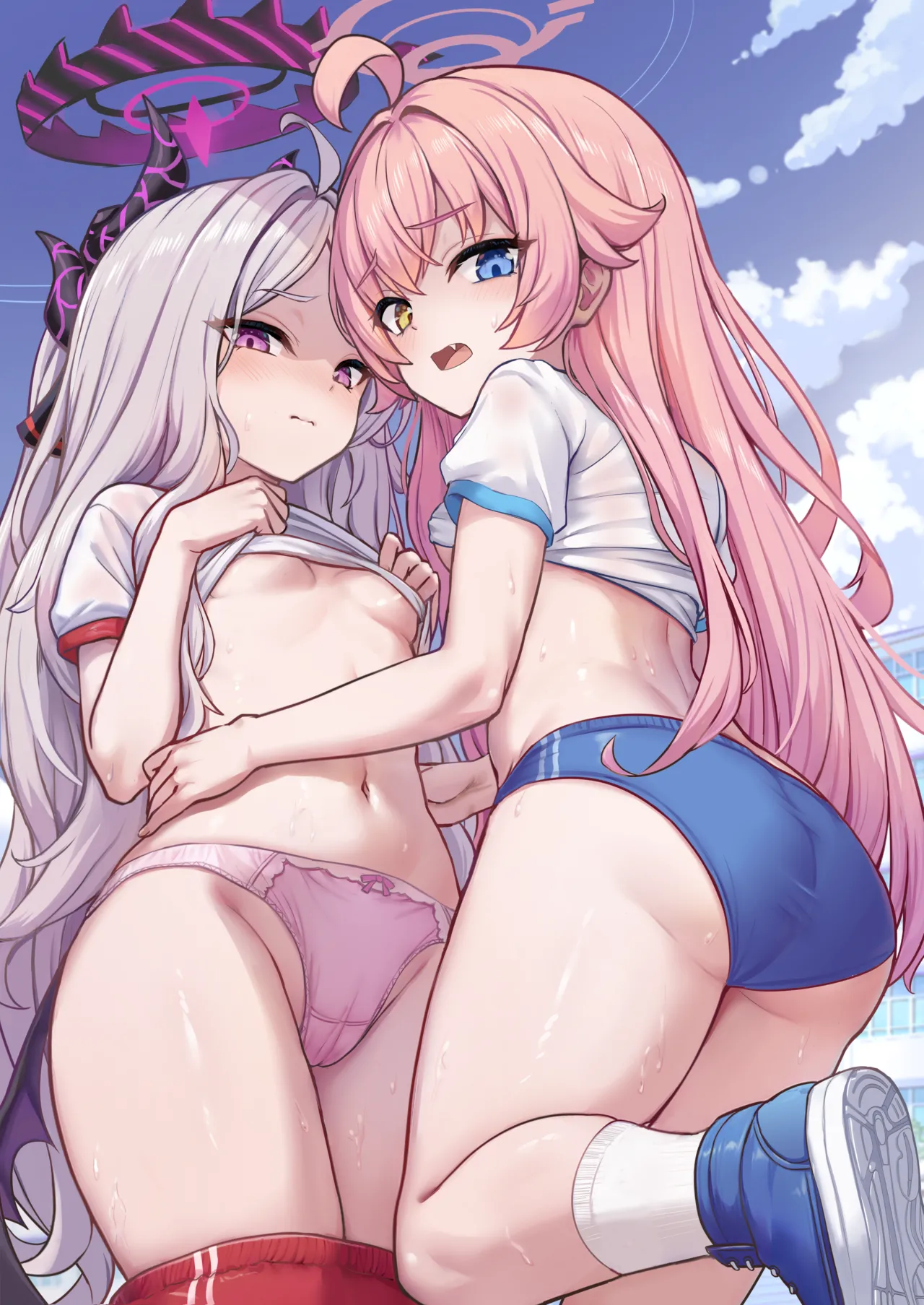 体操服陽奈と星野 page 5 full