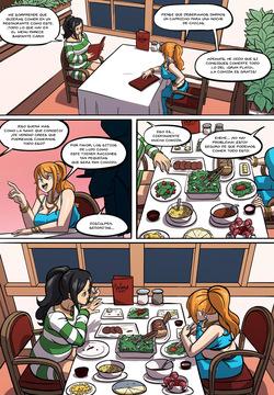 Nami and Nico Robin Dinner Time Spanish
