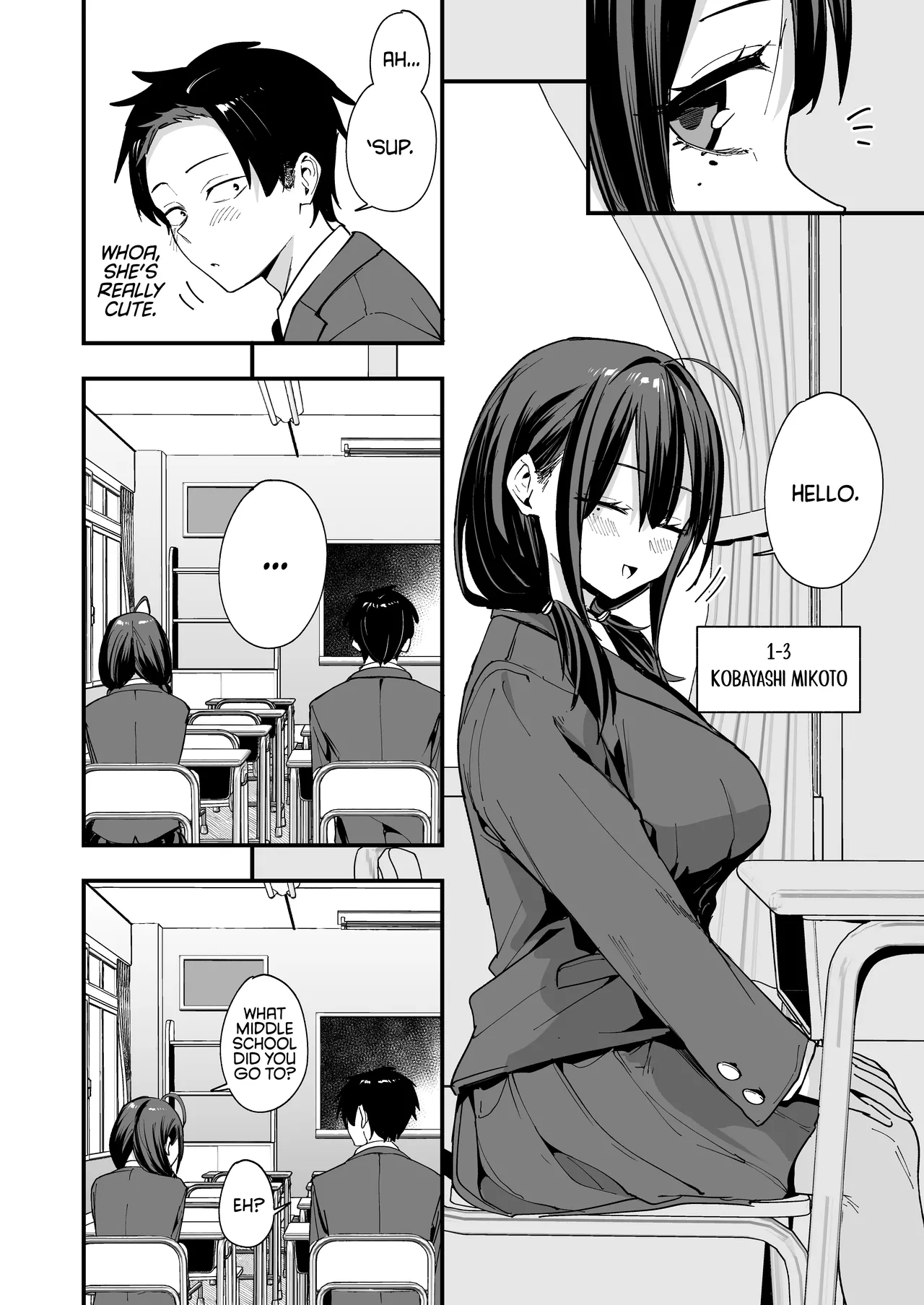 Tonari no Seki no Tomodachi to Issho ni Onanii Suru Hanashi | The Story About Masturbating Together With the Friend Who Sits Next to Me page 4 full