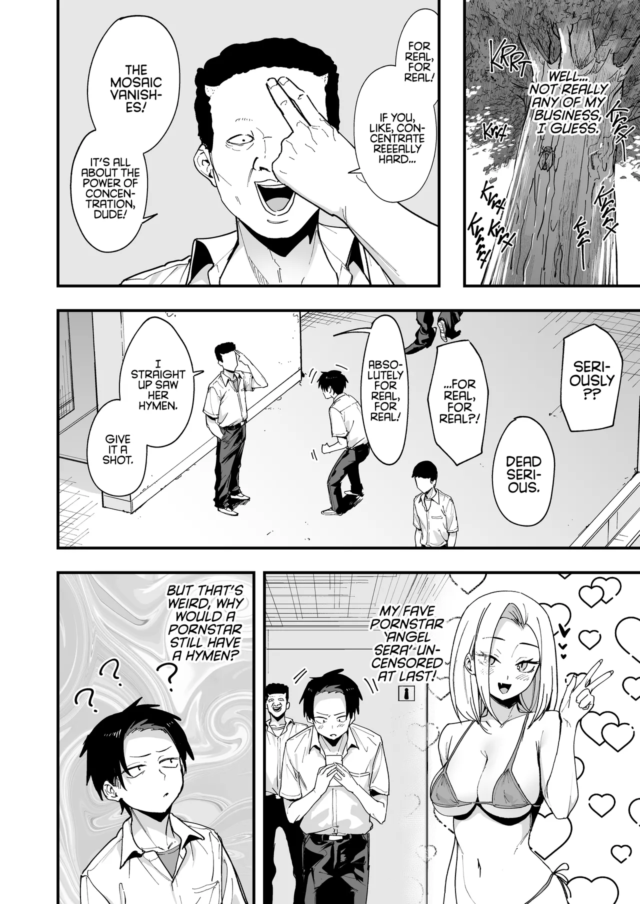 Tonari no Seki no Tomodachi to Issho ni Onanii Suru Hanashi | The Story About Masturbating Together With the Friend Who Sits Next to Me page 8 full