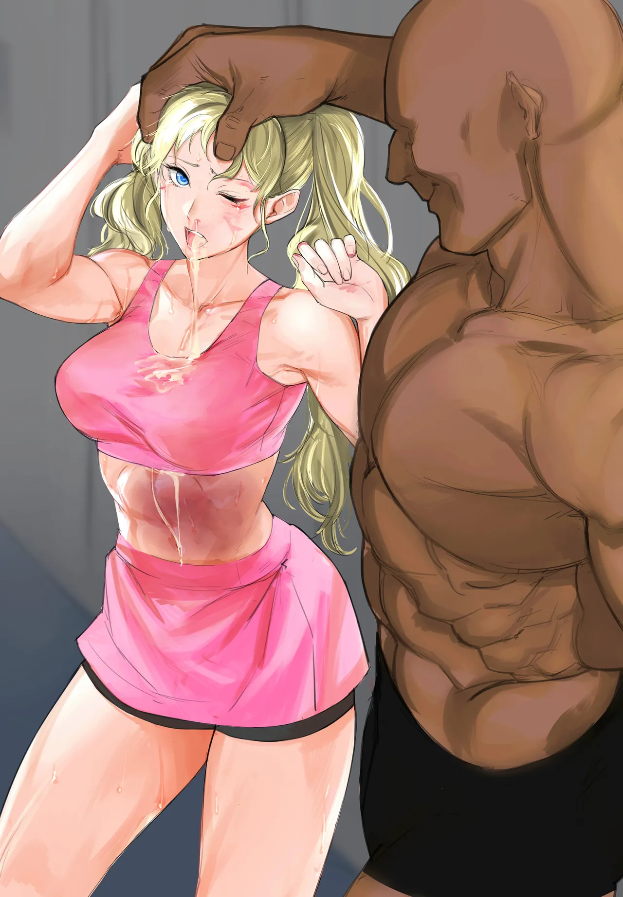 Twintails ryona page 9 full