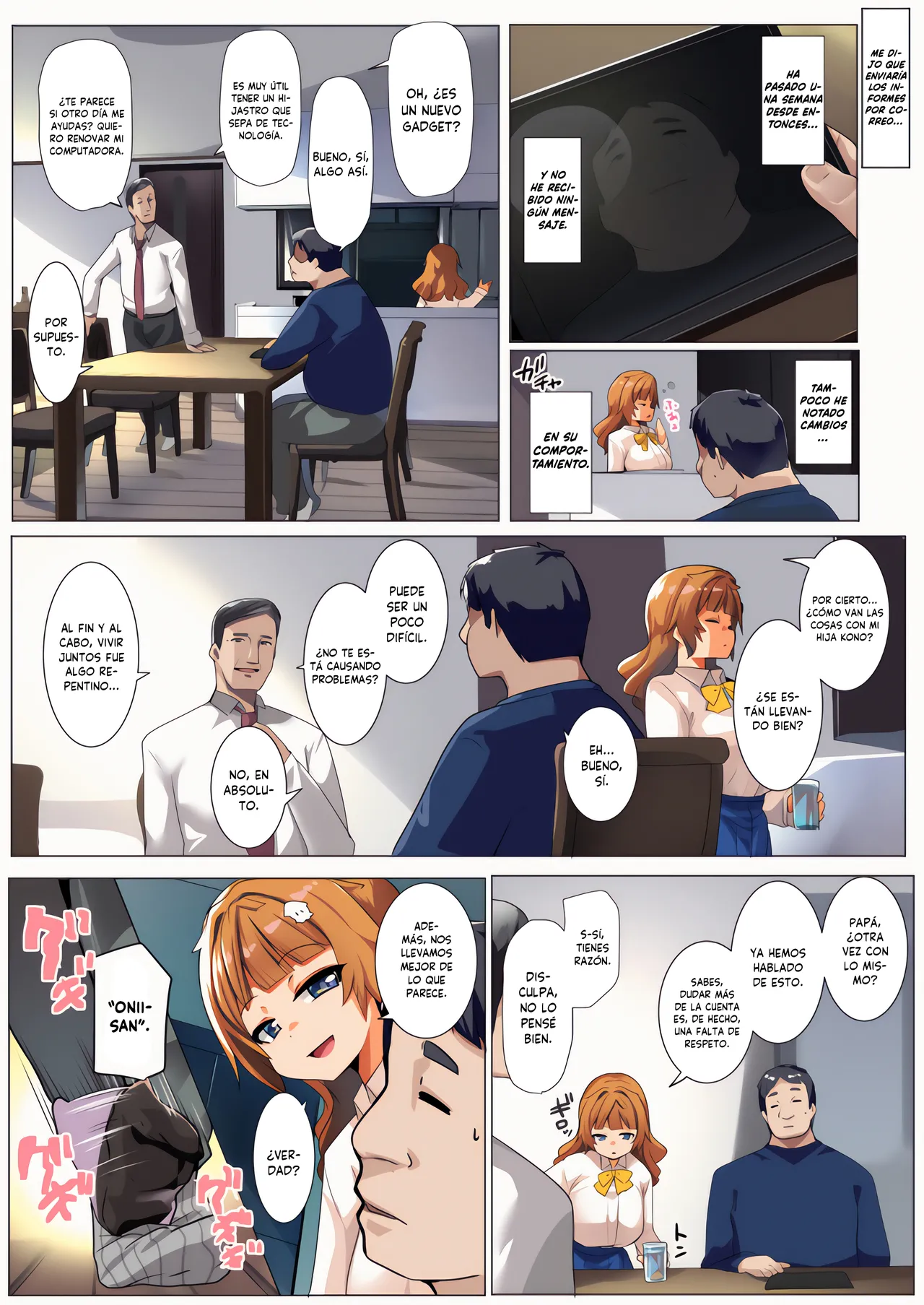 Wakarase Consultant ~Anata no Gimai, Onaho ni Shimasu~ | Consultor de Disciplina ~Convertiré a tu Hermanastra en un Onahole~ page 7 full