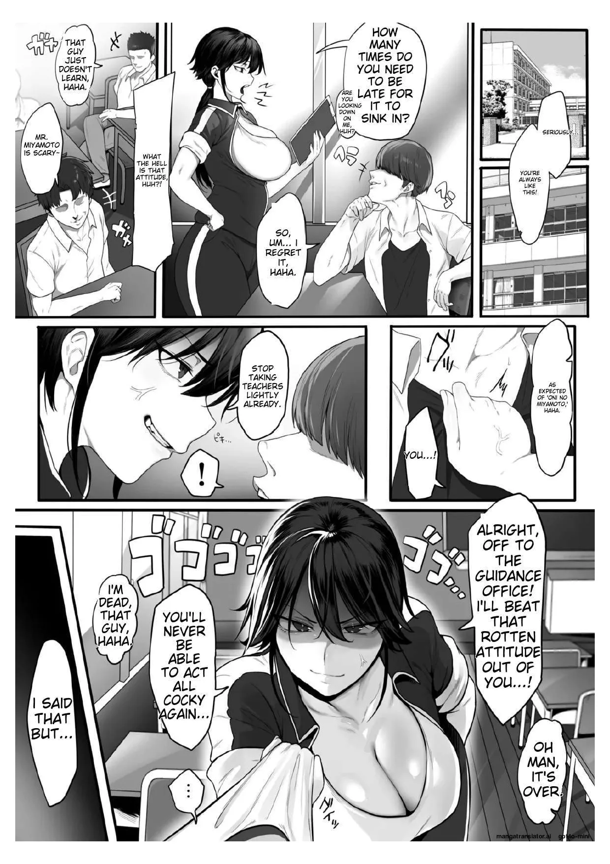 Onna Kyoushi ha Zetsurin Koubi de Mesu ni Naru page 3 full