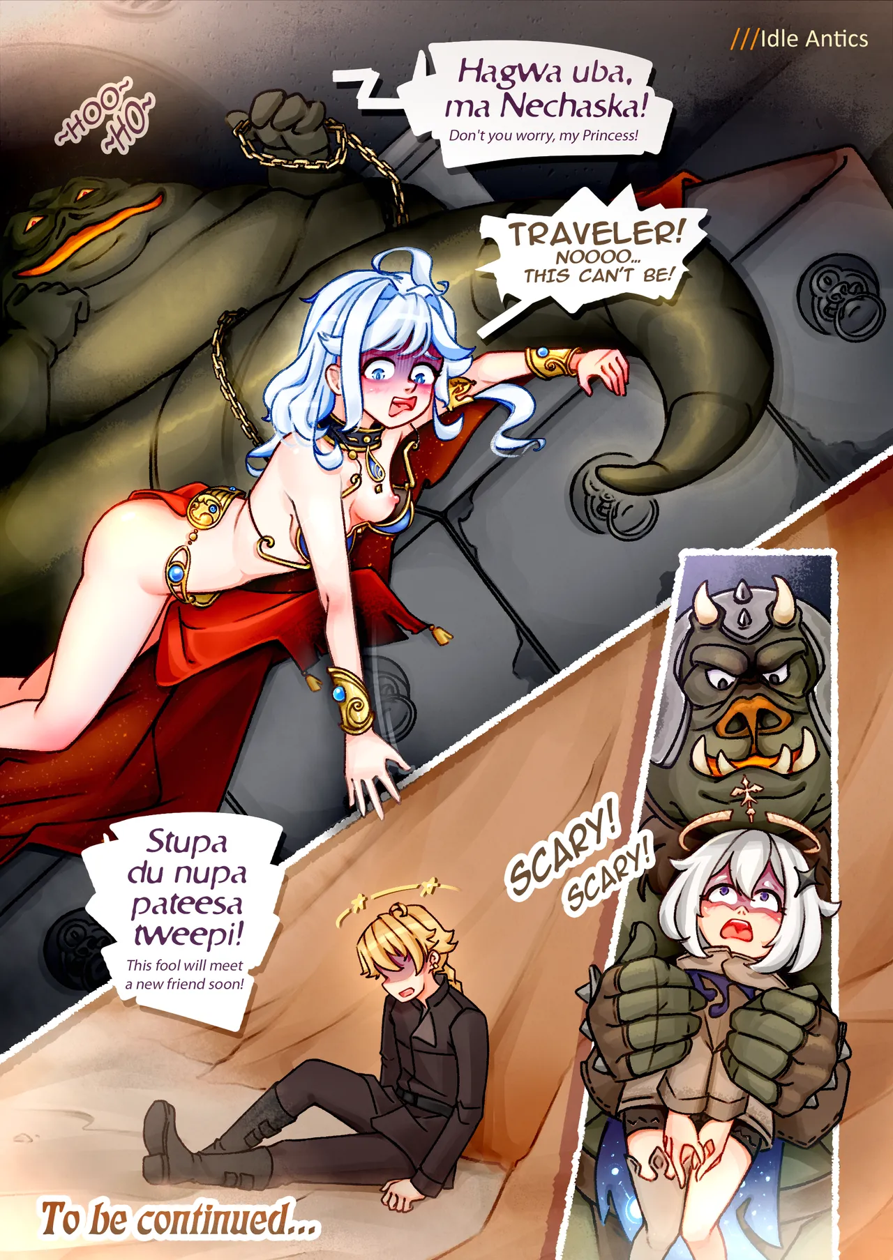 Furina's Fiasco in THE JABBA'S LAIR | Фиаско Фурины В ЛОГОВЕ ДЖАББЫ page 6 full