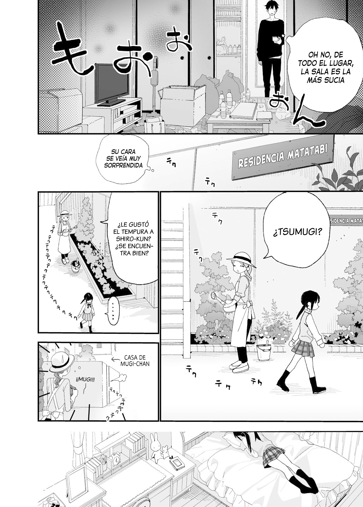 Matatabi-sou no Shiro-kun - Shiro-kun de la residencia Matatabi page 8 full