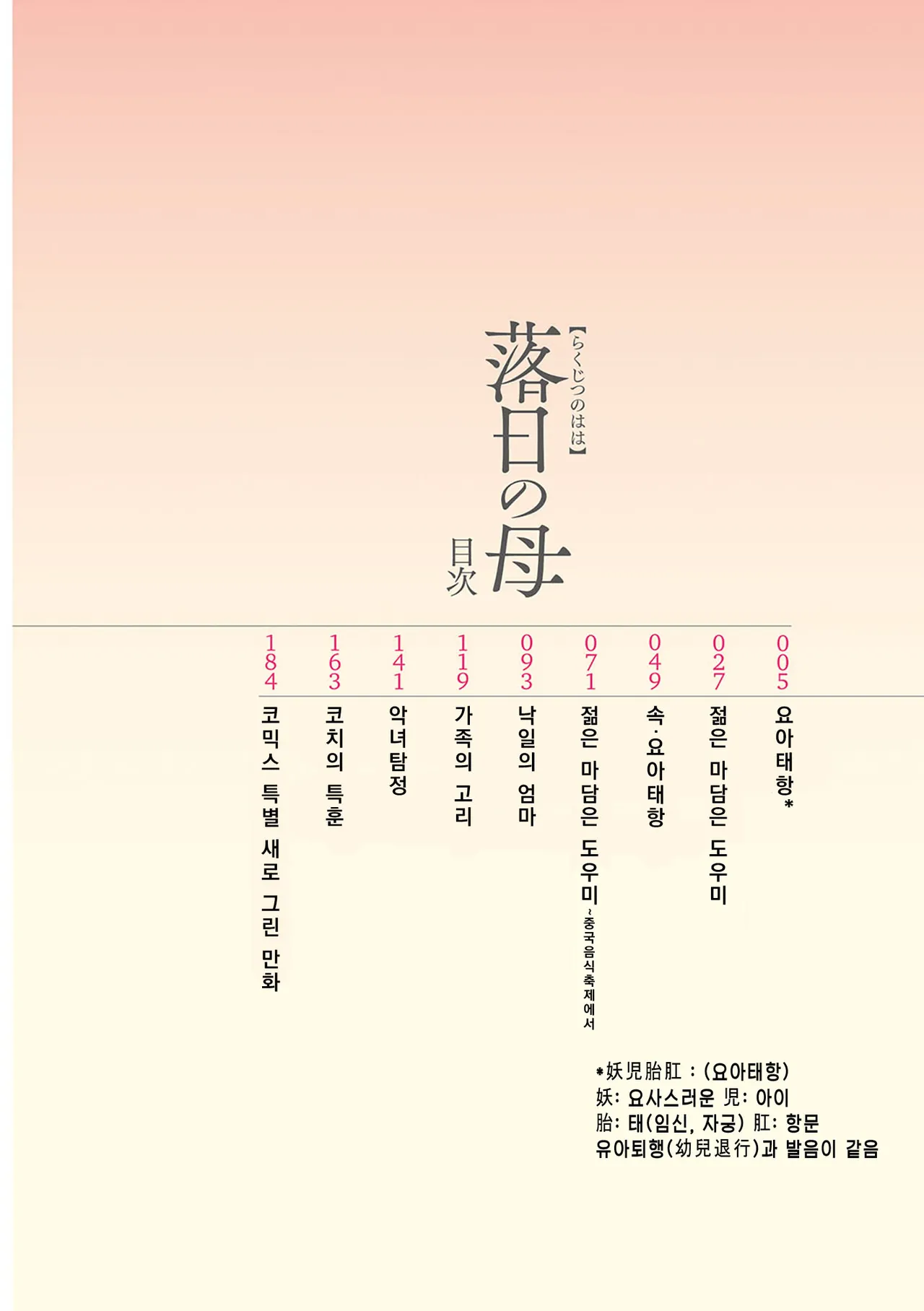 Rakujitsu no Haha | 낙일의 엄마 page 3 full