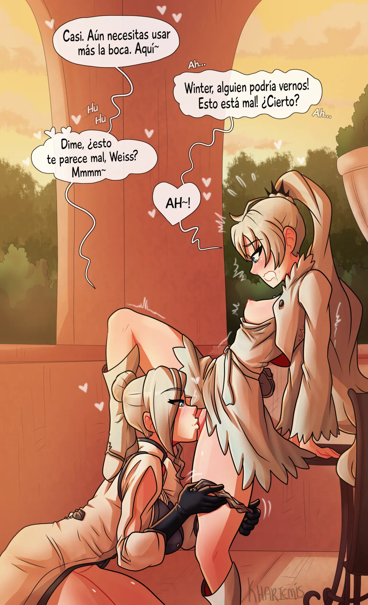 Secrets: Weiss &amp; Winter  Spanish page 6 full
