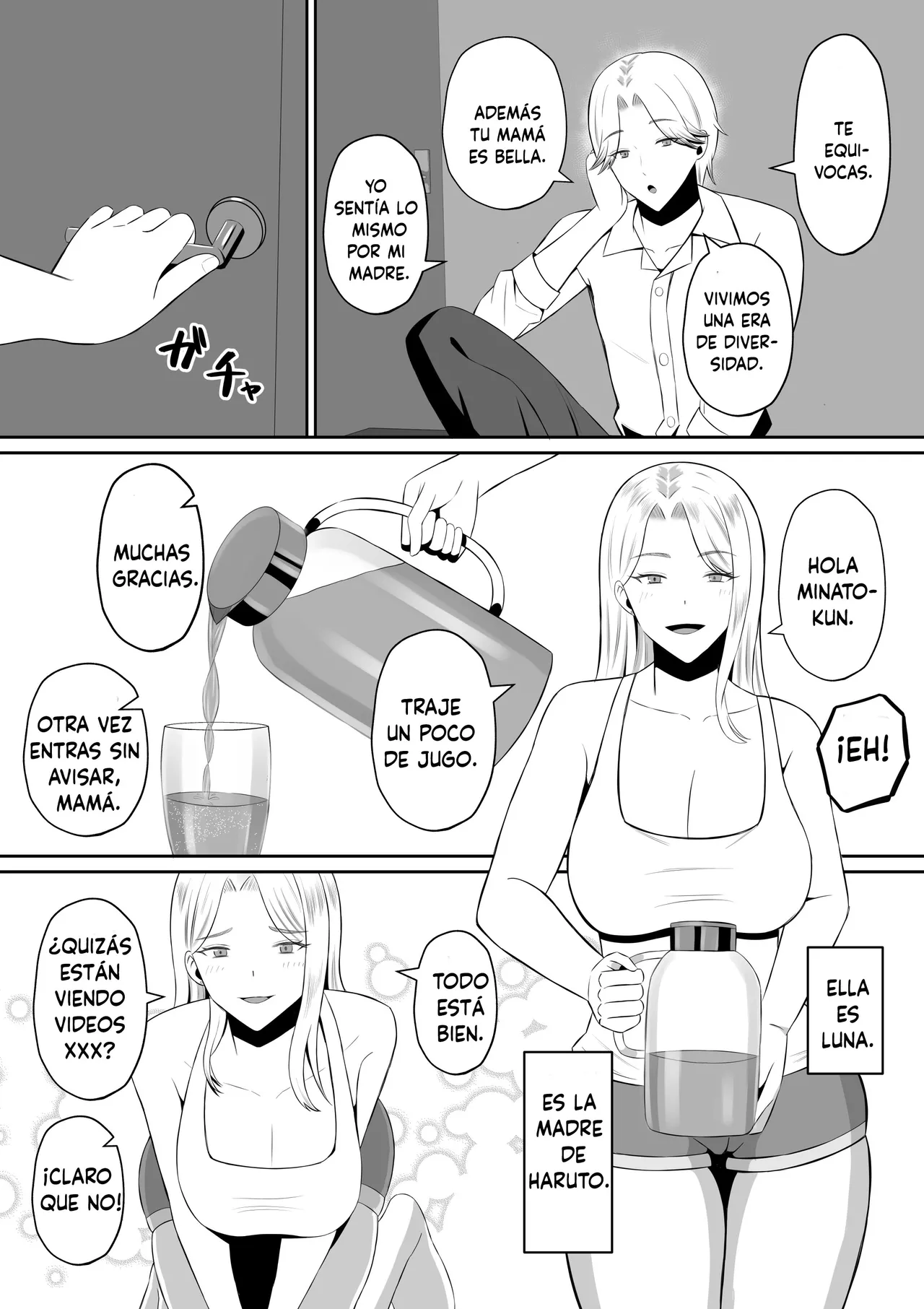 Kindan no Boshi Swapping ~Hahaoya Koukan de Hontou no Seiheki ni Mezameta Haha to Ore page 8 full