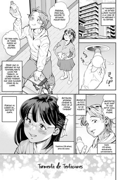 Yuuwaku no Arashi + Kyouretsu Jukujo Trap♥｜Tormenta de Tentaciones + ¡La Intensa Trampa de una Mujer Madura ♥!