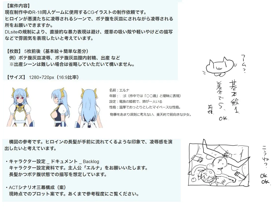 ヒロイン凌辱ボテ腹灰皿 page 2 full