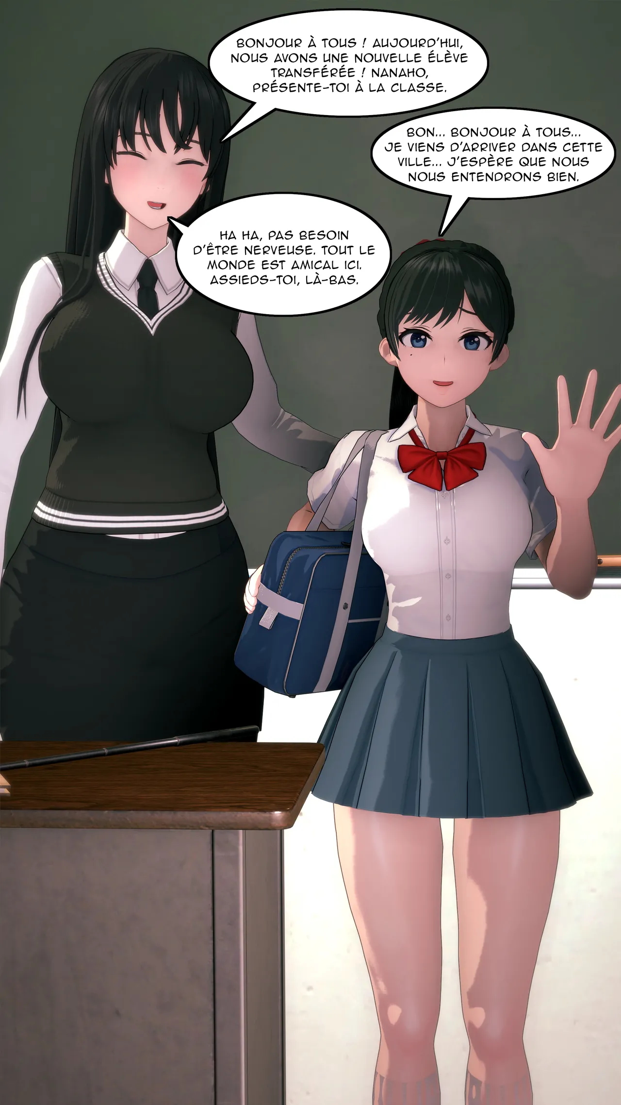 Relentless bullying of Nanaho page 2 full