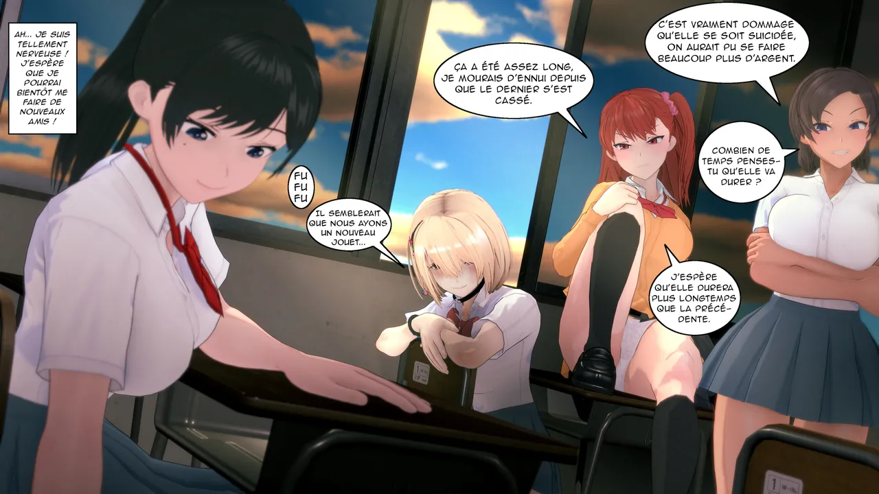 Relentless bullying of Nanaho page 3 full