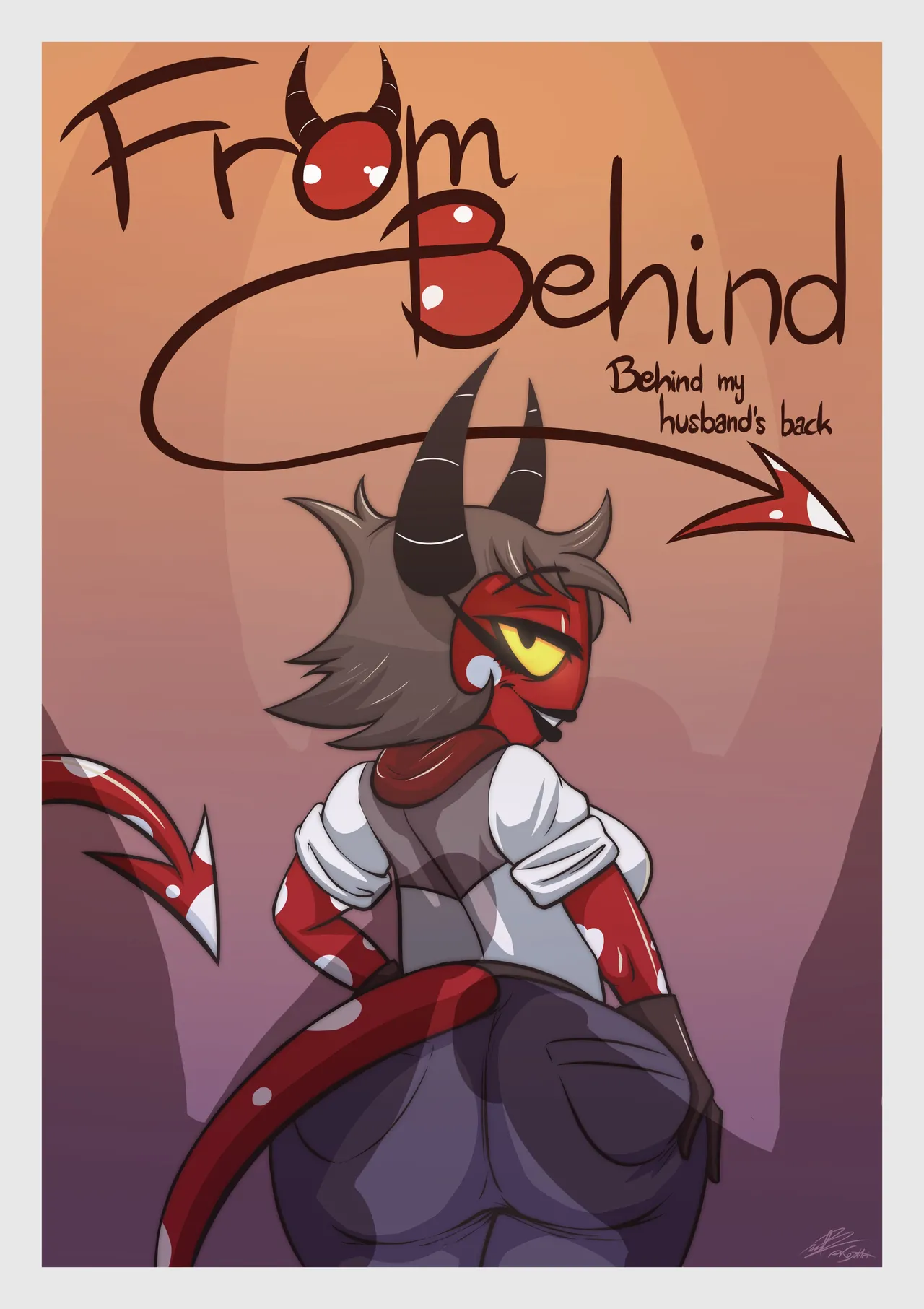 From Behind: Behind my husband's back page 1 full