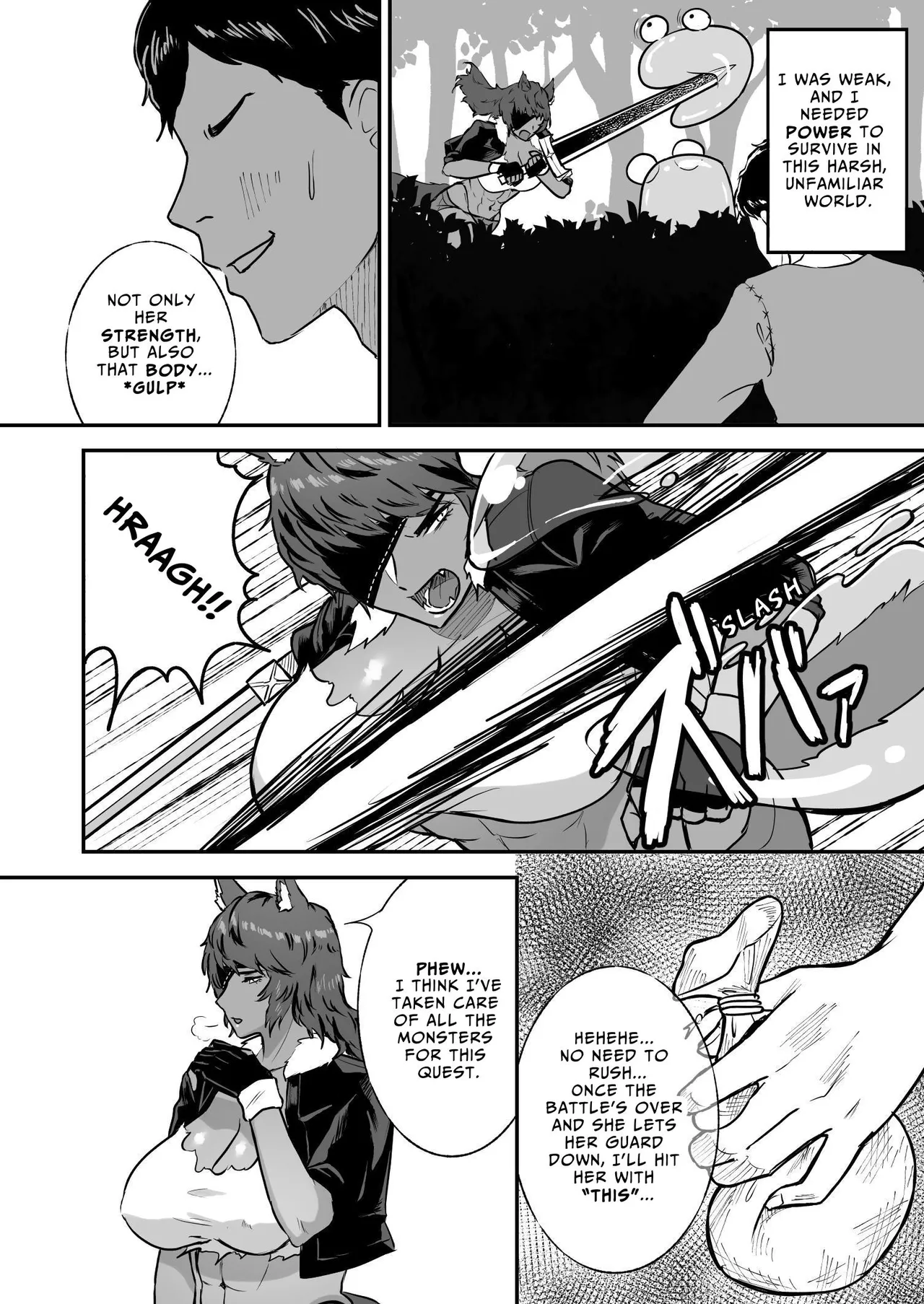 Sex Tame -Ookami Juujin- | Sex Tame -Wolf Girl- page 5 full