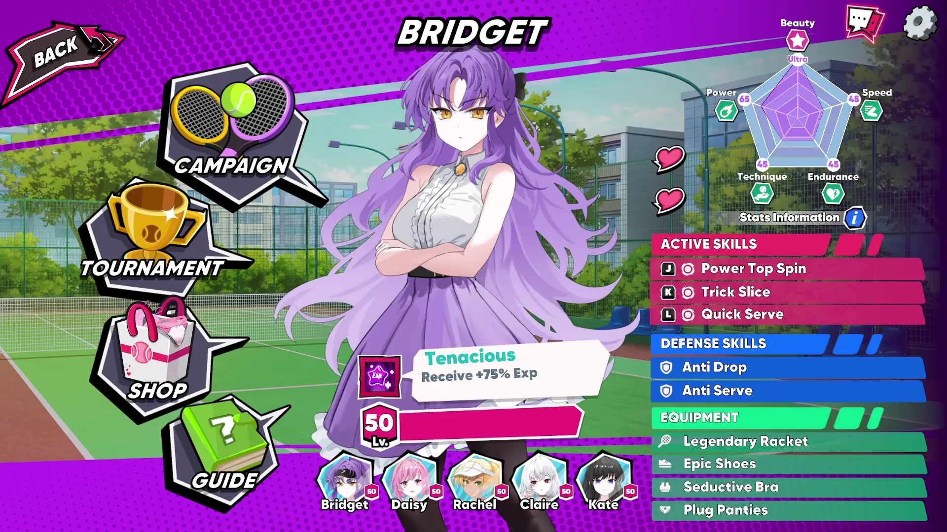 Academy Love Saga Tennis Angels EX Animated page 6 full